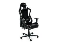 Siège PC Gamer DXRacer Formula - Noir/Blanc/Simili Cuir/1D