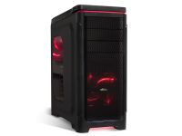 Boîtier Advance PATRIOT 8409R30 Noir/Rouge - MT/sans Alim/ATX