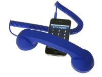 Combiné Retro Moshi Moshi pour smartphone - Bleu