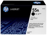 Conso Imprimante HP Toner Noir HP 55A 6000p - CE255A