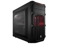 Boîtier Corsair Carbide SPEC-03 Red LED Windowed - MT/Ss Alim/ATX